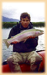 Fly casting - Patagonia